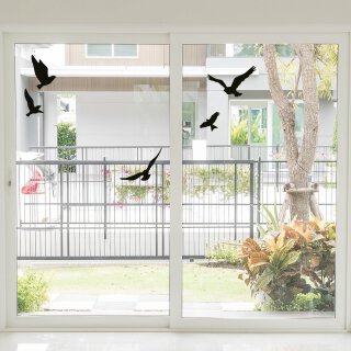 Aufkleber-Set Vogelschutz und Fensterschutz I iSecur®, 6,95 €