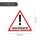 iSecur Auto-Magnet-Schild Anfänger! I 12,6 x 11 cm I Vorsicht Achtung Fahranfänger I für Kfz Auto LKW I abnehmbar wetterfest I magnetische Rückseite I hin291