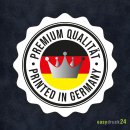 Fun-Aufkleber Warnung Zahnausfall mehrfarbig I kfz_145 I...