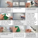 Affen Aufkleber für Lichtschalter und Steckdosen I 9,5 x 9,5 cm I Wandtattoo I lustiger Sticker als Dekoration I schwarz I div016