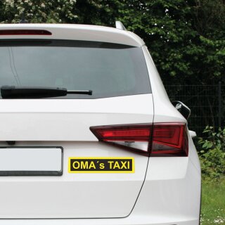 Fake Taxi Aufkleber Seitenaufkleber 400cm-- Länge