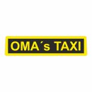 Sticker Oma&acute;s Taxi I kfz_107 I 20 x 5 cm