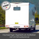 1 Sticker Stauanfang I kfz_074 I 20 x 7 cm