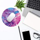 Mauspad mit Motiv Acryl-Look farbenfroh Ø 22 cm abwischbare Oberfläche I dv_674