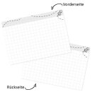 Set Lernkarten I Großpackung zum beschriften I Vokabeln lernen für Schule Uni I Karteikarten für das Langzeitgedächtnis