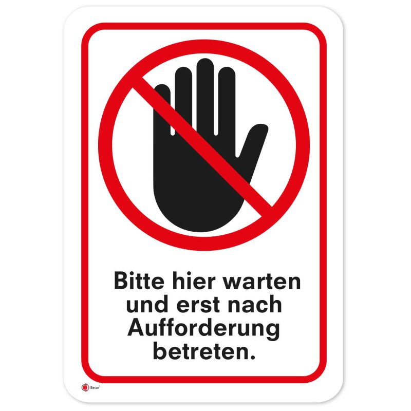 Autocollants A4 'Geschäft Nur Nach Aufforderung' - Lot De 2 - Limite Personnes - Magasins