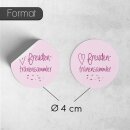 24 Aufkleber Freudentränen-Sammler I dv133 rosa I...