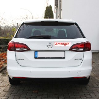 Kiwistar Magnetschild – Wiederverwendbar, Für Auto & Anhänger, 20 Cm Rot, Magnetische Folie, Selbst Gestaltbar