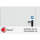 5 Stück Aufkleber Videoüberwacht I 4 x 4 cm