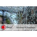 5 Stück Aufkleber Videoüberwacht I 4 x 4 cm