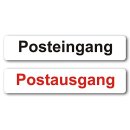 easydruck24de Aufkleber Set Posteingang/Postausgang 20 x...