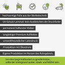 easydruck24de Aufkleber "Heizungsraum" I 20x6cm I außenklebend für Fensterscheiben Türen I Hinweis-Aufkleber Hinweis auf Heizungsraum I hin034
