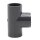 PVC-Muffe T-Stück 90° I 25mm I 3/4 Zoll I Klebemuffe I PVC-Rohrmuffe mit 2-Anschlüssen I Rohr-Verbindungsstück PVC-Fitting I bm068