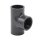 PVC-Muffe T-Stück 90° I 32mm I 1 Zoll I Klebemuffe I PVC-Rohrmuffe mit 2-Anschlüssen I Rohr-Verbindungsstück PVC-Fitting I bm067