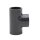 PVC-Muffe T-Stück 90° I 32mm I 1 Zoll I Klebemuffe I PVC-Rohrmuffe mit 2-Anschlüssen I Rohr-Verbindungsstück PVC-Fitting I bm067