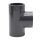 PVC-Muffe T-Stück 90° I 50mm I 1 1/2 Zoll I Klebemuffe I Rohrmuffe mit 2-Anschlüssen I Rohr-Verbindungsstück Fitting I bm069
