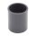 PVC-Muffe I 40mm I Klebemuffe I Rohrmuffe mit 2-Anschlüssen I Rund I Rohr-Verbindungsstück für Rohre und PVC-Fittinge I bm044