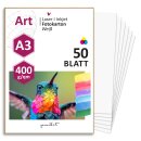 50er Set Bastelkarton I DIN A3 - 400 g I zum...