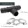 PP T-Stück mit Schlauchtülle+ 3 Schlauchschellen I 32 mm I bm_218
