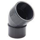 PVC Winkel 45° mit Reduktion 50/63 mm x 63 mm bm_012