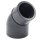 PVC Winkel 45° mit Reduktion 50/63 mm x 63 mm bm_012