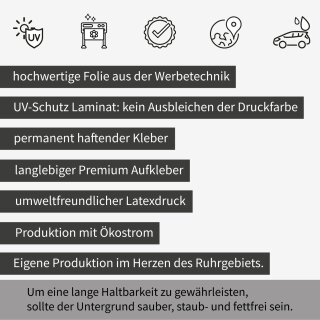 Aufkleber „Unbefugten Zutritt Verboten“ – 20 Cm Ø, Folie Selbstklebend (Verbotsschild)