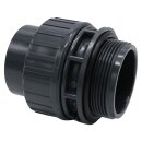 PVC Verschraubung mit O-Ring I 50 mm x 2 Zoll I...