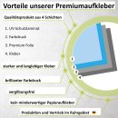 Urinal Toiletten-Aufkleber I Hinweis-Aufkleber für WC I 12 x 8 cm I neutraler Wand-Sticker für Gäste-WC I selbstklebender Fliesenaufkleber I hin717