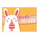 15 Oster-Karten mit Hasen-Motiv I DIN A6