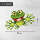 Sticker funny Frosch I 15 cm