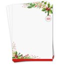 Weihnachts-Briefpapier Merry Christmas