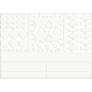 Reflektierendes Aufkleber Set - Sterne Kreise Pfeile...