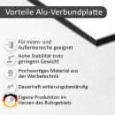 easydruck24de Hinweis-Schild Hier ist kein Hundeklo! I Größe 20 x 30 cm I Verbotsschild keine Hundetoilette Hunde koten verboten I weiß rot schwarz I hin228