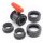 PVC-Kugelhahn I 16 mm I 1/4 Zoll I für Klebemuffen und Fittinge I Absperrhahn 2-Wege I PVC-Rohrverbinder 16 mm I Kugelschieber für Pool- und Teichbau I bm_164
