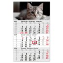 3-Monatskalender 2024 Katze I Wandkalender 3 Monate...