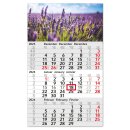 3-Monatskalender 2024 Lavendel I Wandkalender 3 Monate...