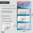 3-Monatskalender 2024 Kirschbl&uuml;ten in Japan I...