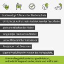 1 Sticker Bitte Abstand halten I kfz_112 I 16 x 4,5 cm