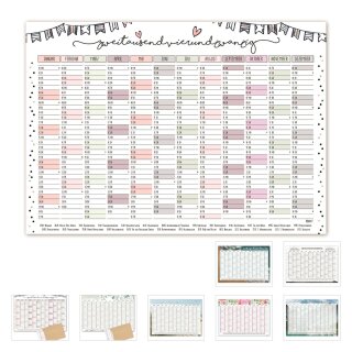 Wandkalender 2024 Verschiedene Motive