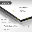 XL-Warnschild I Achtung Zutritt verboten I Aluverbund I 40 x 30 cm I hin_418