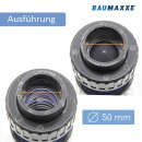 PVC Kegelrückschlagventil 50 mm I Klebemuffen I Pool und Teichbau I bm_278