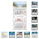 3-Monatskalender 2027 Berge I Wandkalender