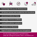 Rauchverbot Aufkleber I Nichtraucher Warnhinweis