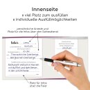 20 Einladungskarten zur Konfirmation mit Umschlägen