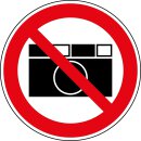 Aufkleber Fotografieren verboten
