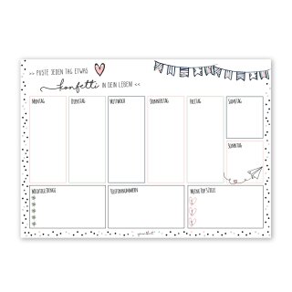 DIN A3 Konfetti-Planer