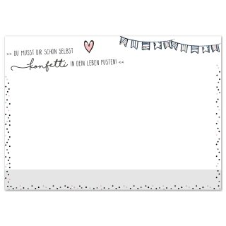 DIN A2 Kantenschutz - Konfetti