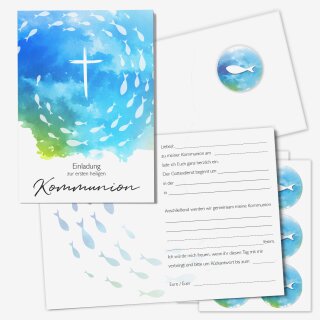 Kommunion Blau