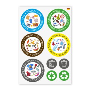 Symbole Rund 9cm -E-