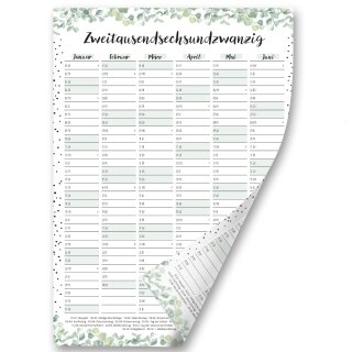 Eukalyptus Dots I DIN A3 26